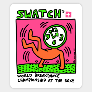 World Breakdance Championship At The Roxy (1984) Magnet